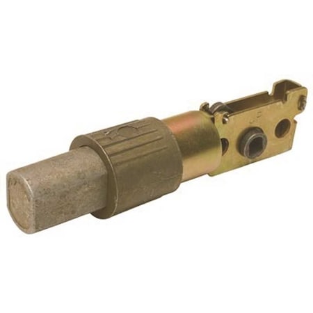 Kwikset 660 Round Facer Deadbolt Latch W/ 2-3/4 Backset, Polished Brass Unfinished 2735-01 DB 23/4